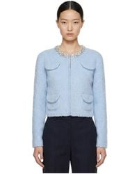 Marissa Chiara - Long-Sleeved Crew Neck Jacket - Lyst