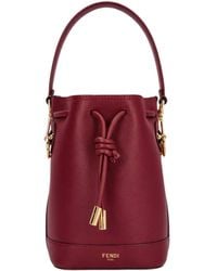 Fendi - Mon Tresor Drawstring Mini Bucket Bag - Lyst