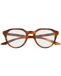 Gucci - Eyewear Oval Frame Glasses - Lyst