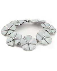 Loro Piana - Blooming Linen Flower Bracelet - Lyst