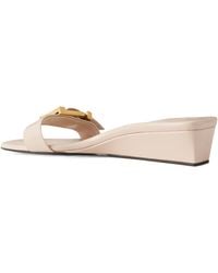 KHAITE - Buckled Leather Sandals - Lyst