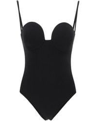 Magda Butrym - Retro Bustier One Piece Swimsuit - Lyst