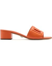 Dolce & Gabbana - Cut-Out Logo Detailed Slides - Lyst