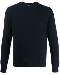 Barba Napoli - Round Neck Jumper - Lyst