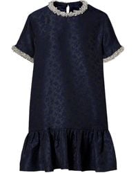 Jonathan Simkhai - Alison Embellished Jacquard Minidress - Lyst