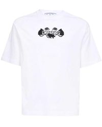 Off-White c/o Virgil Abloh - Graphic-Print Short-Sleeve T-Shirt - Lyst