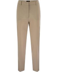 Weekend by Maxmara - Weekend Max Mara Canon Wool Cigarette Trousers - Lyst