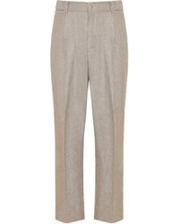 Brioni - Pleated Trousers - Lyst