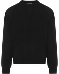 Jil Sander - Knitted Crewneck Jumper - Lyst
