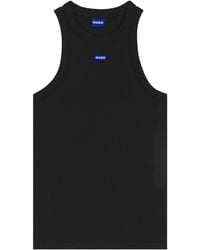 BOSS - Sleeveless Tank Top - Lyst