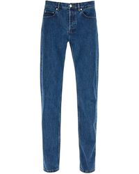 A.P.C. - New Standard Low-Rise Straight-Leg Jeans - Lyst