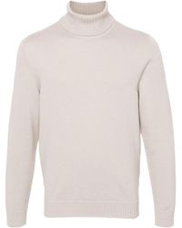 Drumohr - Long Sleeve Turtle-Neck Sweater - Lyst