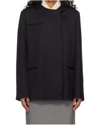 Loulou de Saison - Bono Asymmetric Welt Pocket Jacket - Lyst