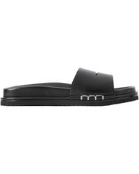 JW Anderson - Fussbett Leather Slides - Lyst
