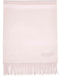 ZEGNA - Fringed Knitted Scarf - Lyst