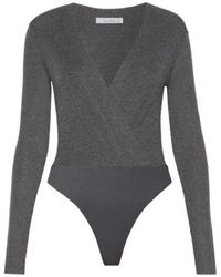 Max Mara - Cashmere Yarn Sweater Bodysuit - Lyst