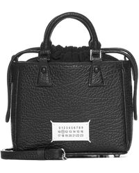★可愛い★ Maison Margiela ブラック 5AC Horizontal バッグ Maison Margiela 5Ac Horizontal Bag in Black | Lyst