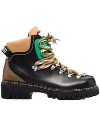 DSquared² - Hiker Style Lace-Up Boots - Lyst
