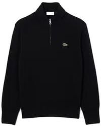 Lacoste - ラコステ ジップアップ ハイネック ジャンパー - Lyst