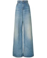 Chloé - Chloé High-Waisted Wide-Leg Jeans - Lyst