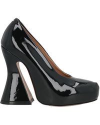 Maison Margiela - Minimalist Patent Leather High Heels - Lyst