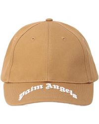 Palm Angels - Logo-Print Cotton Cap - Lyst