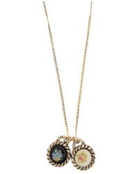 DSquared² - Pendant-Detailed Chained Necklace - Lyst