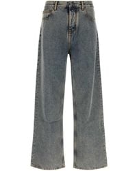 Amiri - Loose Fit Wide-Leg Jeans - Lyst