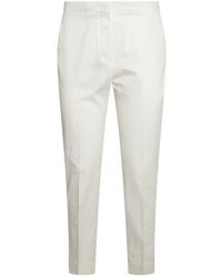 Etro - Cropped Mid-Rise Trousers - Lyst