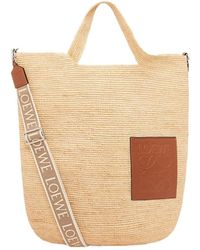 Loewe - Logo Strap Shoulder Bag - Lyst