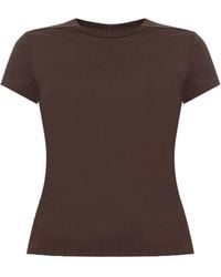 Rick Owens - Short Sleeve Crewneck T-Shirt - Lyst