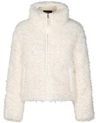 Mackage - Fuzzy Stand Collar Zip Jacket - Lyst