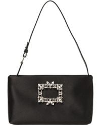 Roger Vivier - Rv Nightlily Broche Vivier Buckle Mini Bag - Lyst