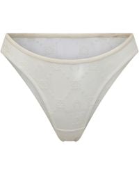 Marine Serre - Patterned-Jacquard Briefs - Lyst