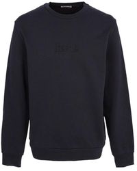 Herno - Logo-Embroidered Cotton Sweatshirt - Lyst