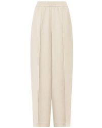 Fabiana Filippi - Elastic Waist Casual Pants - Lyst