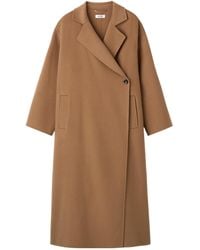 Soft Goat - Double-Breasted Patch-Pocket Coat - Lyst