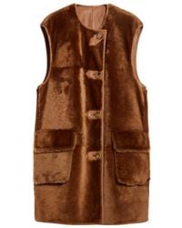 Max Mara - Double-Sided Sleeveless Vest - Lyst