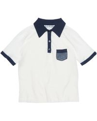 Acne Studios - Short-Sleeve Pocket Polo Top - Lyst