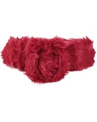Marni - Solid Color Suede Wide Belt - Lyst