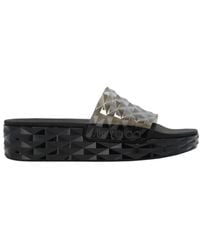 Jimmy Choo - Diamond Platform Slides - Lyst