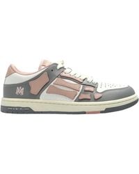 Amiri - Varsity Skel Top Low Sneakers - Lyst