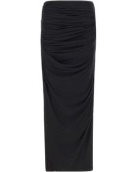 Entire studios - Draped Maxi Skirt - Lyst