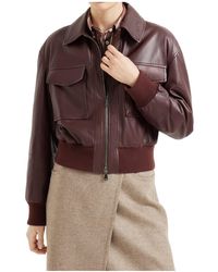 Brunello Cucinelli - Monili Detail Bomber Jacket - Lyst