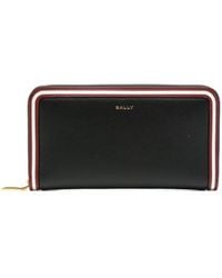 Bally - Logo Embossed All-Around Zipped Wallet - Lyst