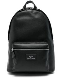 Polo Ralph Lauren - Logo Patch Zip-Up Backpack - Lyst