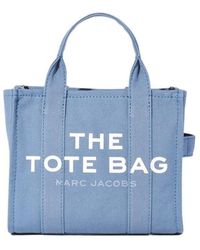 Marc Jacobs - Logo Printed Zip-Up Small Tote Bag - Lyst