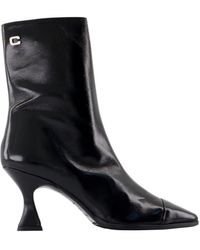 CAREL PARIS - Zip-Up Cap Toe Boots - Lyst