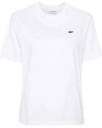 Lacoste - Relaxed Fit Soft T-Shirt - Lyst