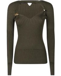 Bottega Veneta - Ribbed Knit Jumper - Lyst